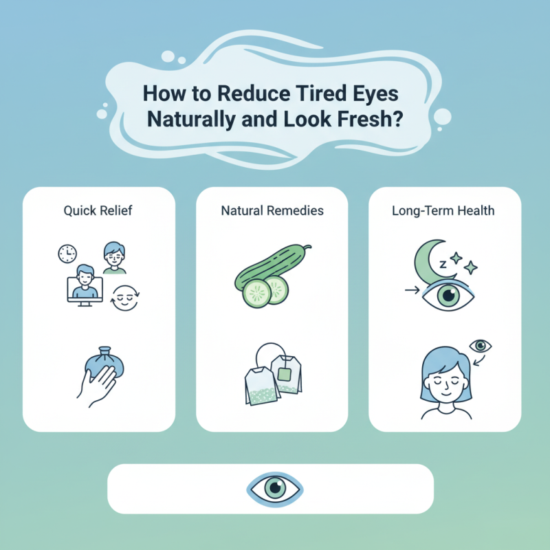 How to Reduce Tired Eyes Naturally and Look Fresh?