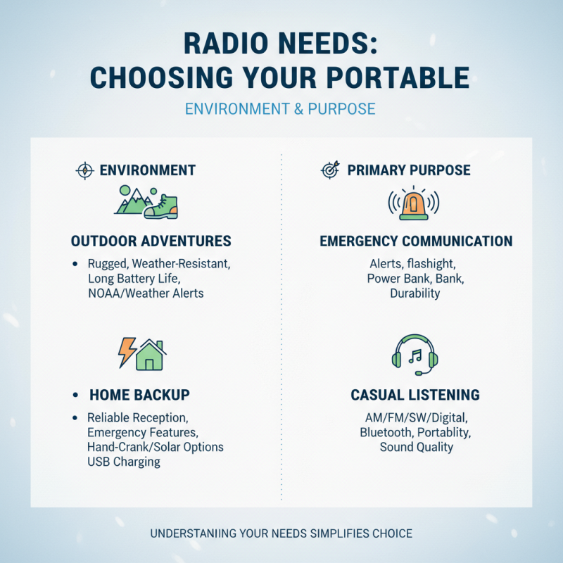 How to Choose the Best Portable Radios for Your Needs?