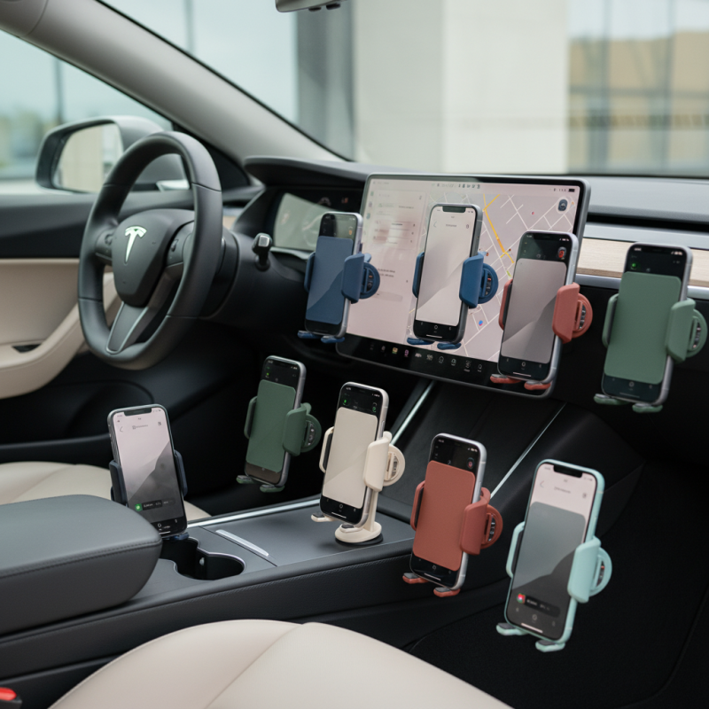 Top 10 Tesla Silicone Phone Holder Options for Global Buyers?