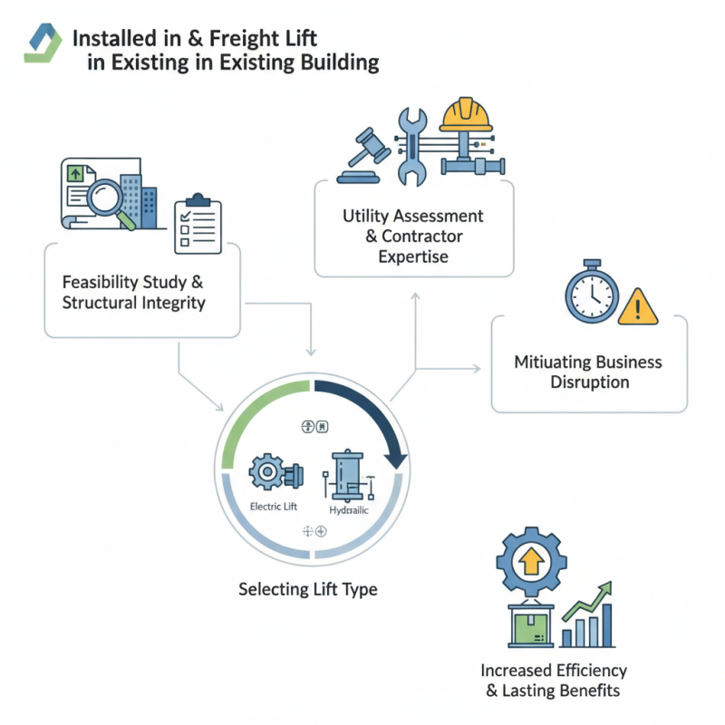 How to Install a Freight Lift in an Existing Building?