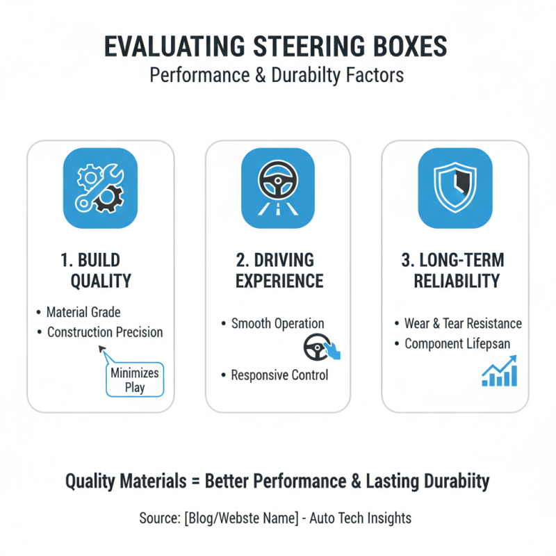 How to Choose the Right Steering Box for Your Vehicle?