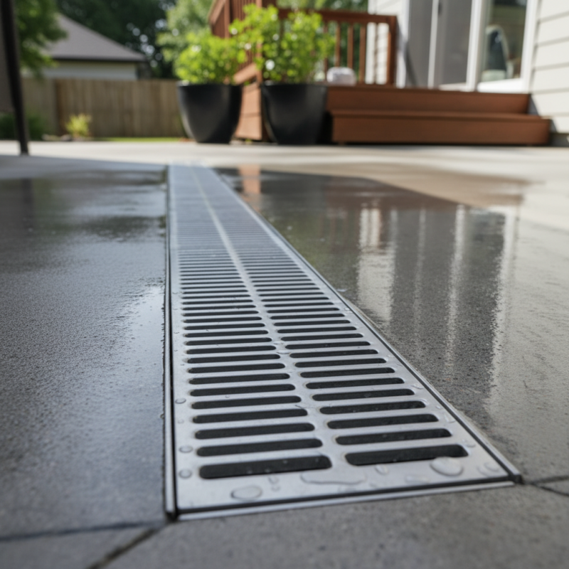 What is a metal channel drain grate and how to choose it?