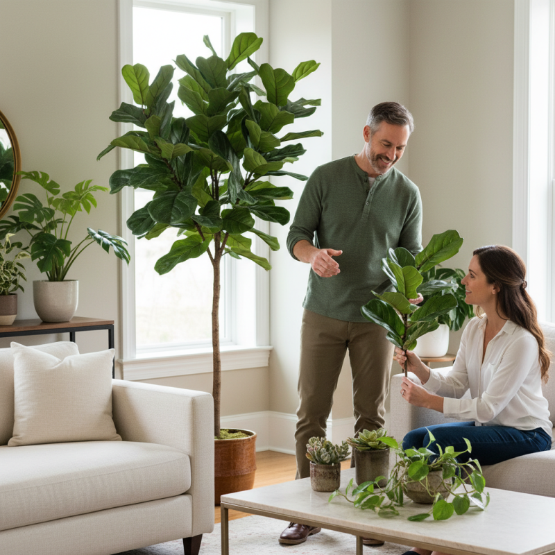 How to Choose Realistic Fake Plants for Your Home Decor?