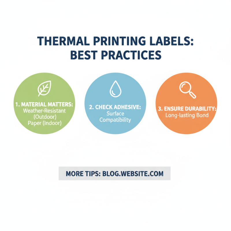 Best Thermal Printing Labels for Efficient Labeling Solutions?