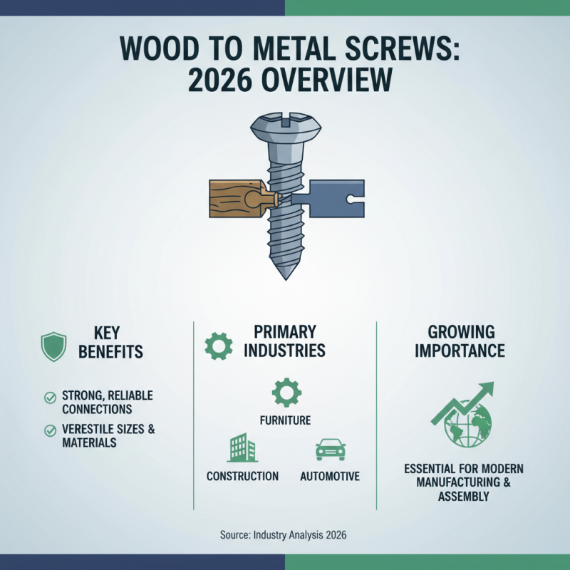 Best Wood To Metal Screws for Global Buyers in 2026?