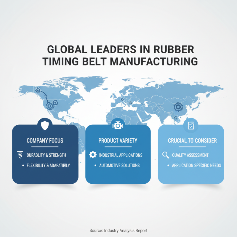 Best Rubber Timing Belt Options for Your Global Sourcing Needs?
