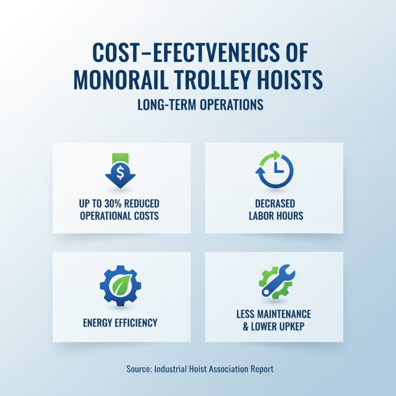 Top 10 Benefits of Using Monorail Trolley Hoist for Your Business