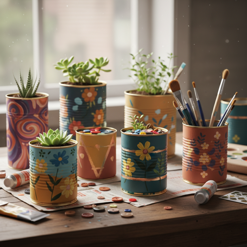 2026 How to Paint Tin Cans for Creative Craft Ideas?