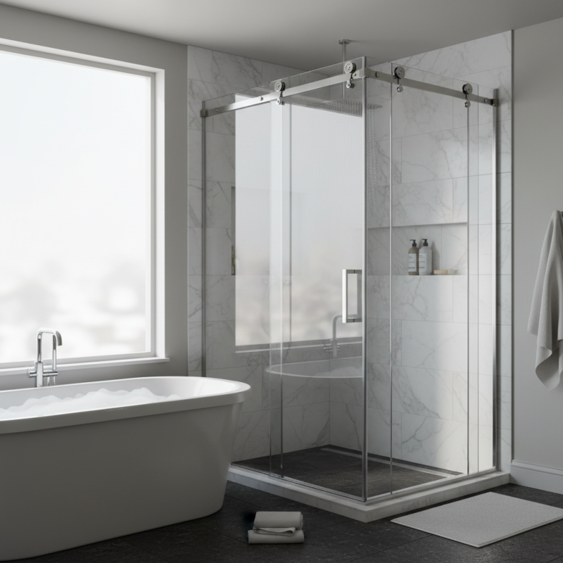 China Best Shower Sliding Door Glass Quality and Design Options?