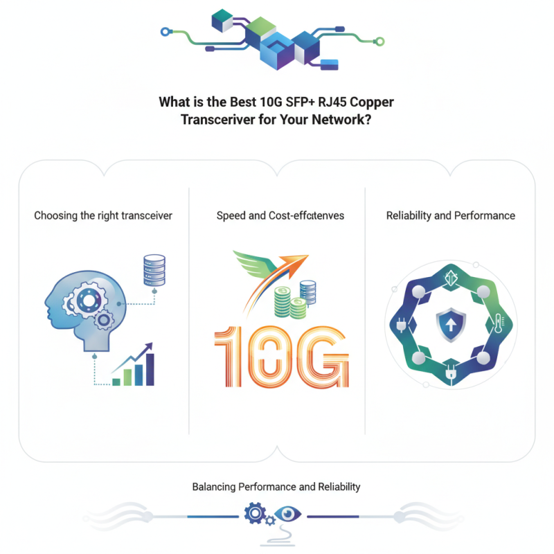 What is the Best 10G SFP+ RJ45 Copper Transceiver for Your Network?