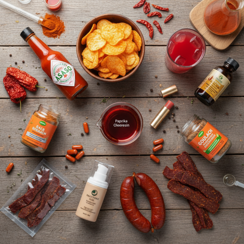 Top 10 Uses of Paprika Oleoresin in Global Markets?