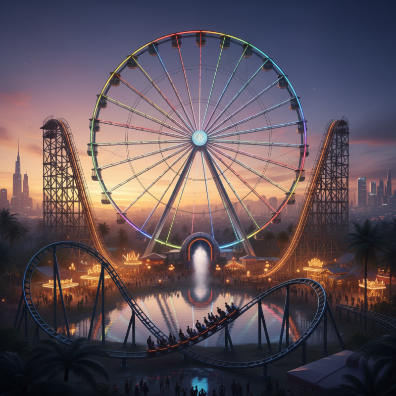 Top 10 Roller Coasters and Ferris Wheels Around the World?