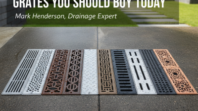 Top 10 Metal Channel Drain Grates You Should Buy Today?