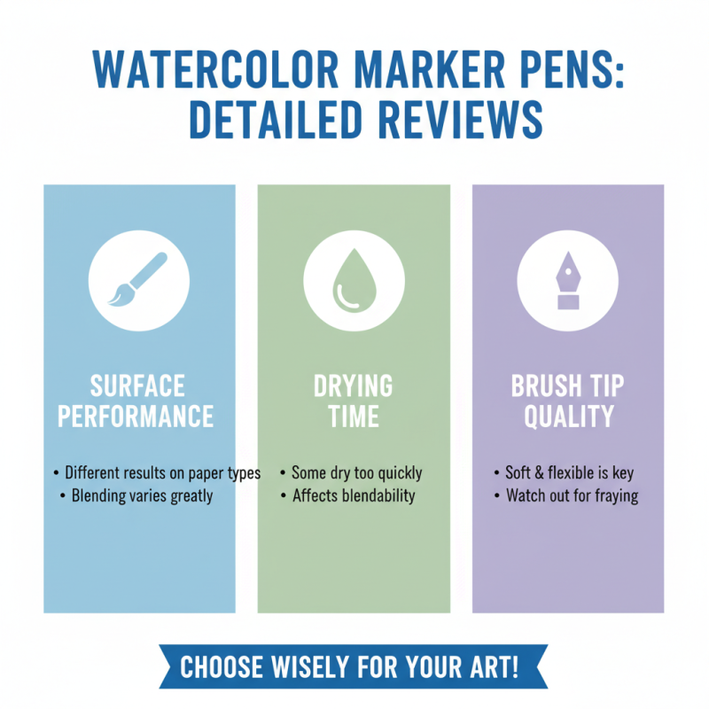 Top 10 Watercolor Marker Pens for Artists and Crafters选择哪一款最好?