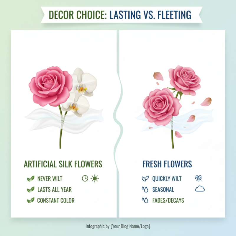 Artificial Silk Flowers Why Choose Them for Your Decor?