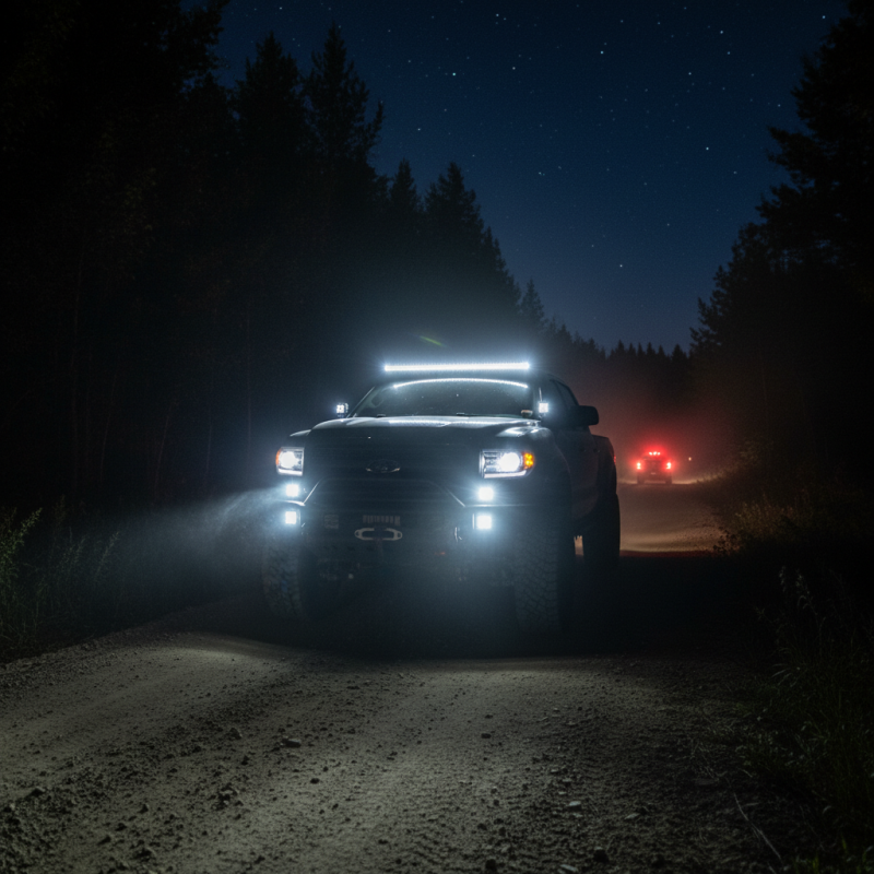 What is a Truck With Light Bars and How Do They Enhance Visibility?