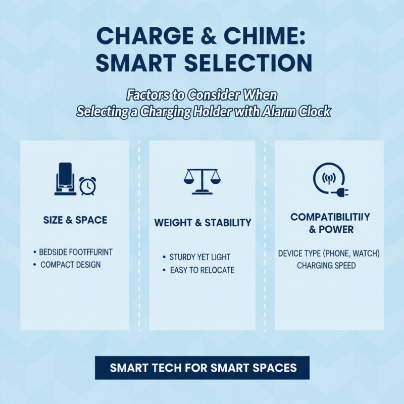 10 Essential Tips for Choosing a Charging Holder With Alarm Clock