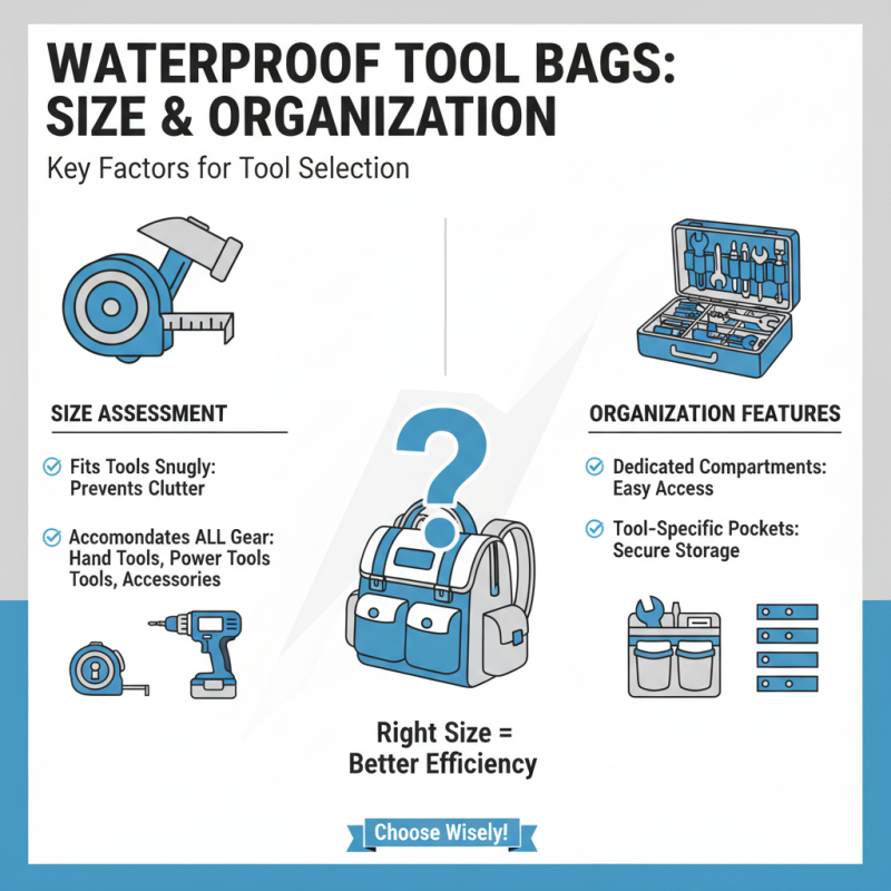 How to Choose the Best Waterproof Tool Bag for Your Needs?