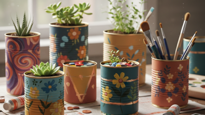 2026 How to Paint Tin Cans for Creative Craft Ideas?