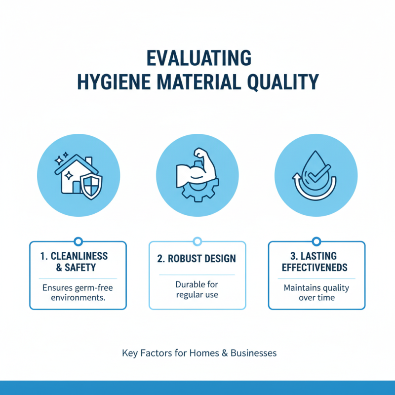 China Best Hygiene Materials List for Home and Business Use?