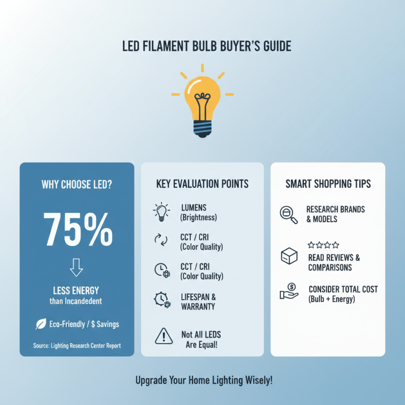 2026 How to Choose the Best Led Filament Bulb for Your Home?