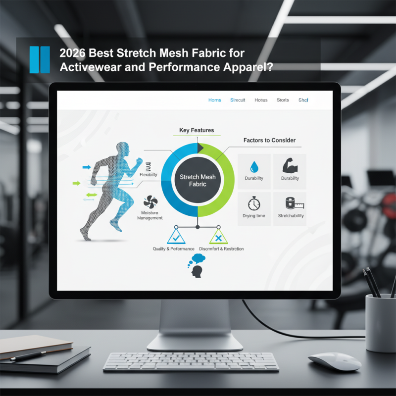 2026 Best Stretch Mesh Fabric for Activewear and Performance Apparel?