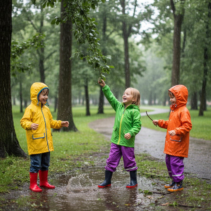 How to Choose the Best Childrens Rain Coat for Outdoor Play?