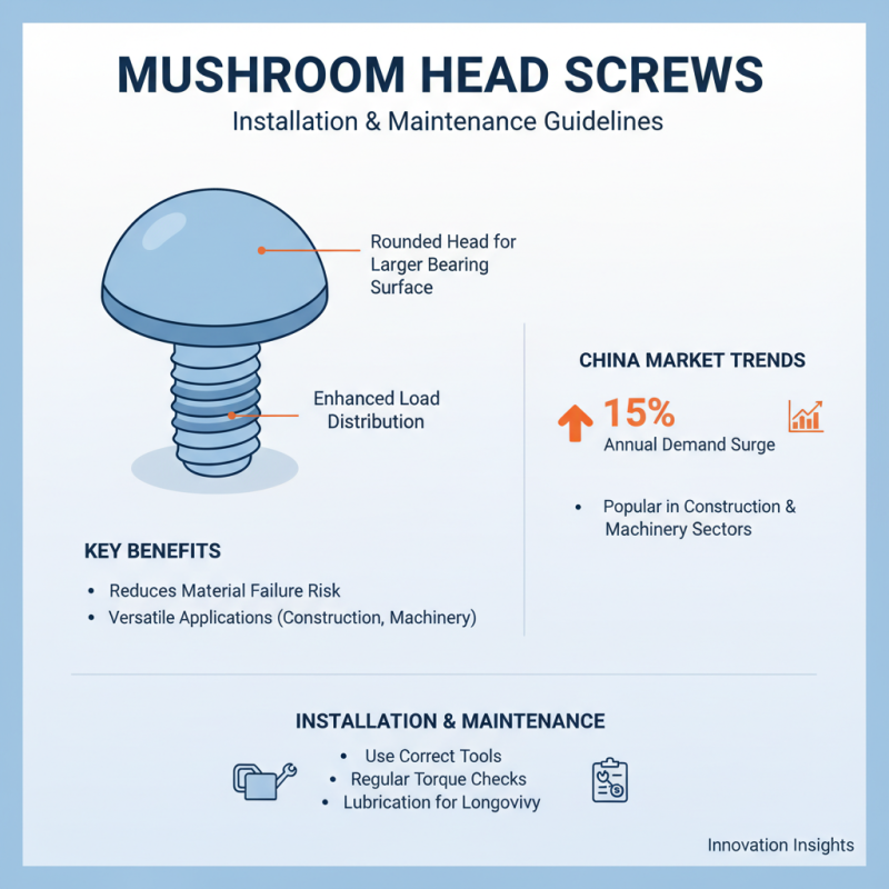 Top 10 Uses of Mushroom Head Screws in China