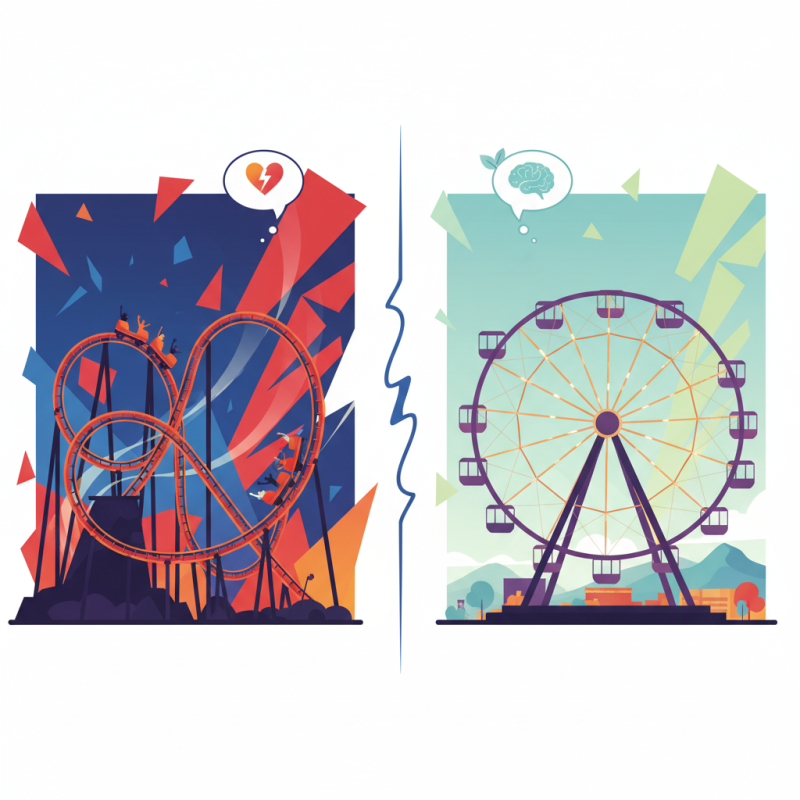Top 10 Roller Coaster vs Ferris Wheel Experiences Worldwide?
