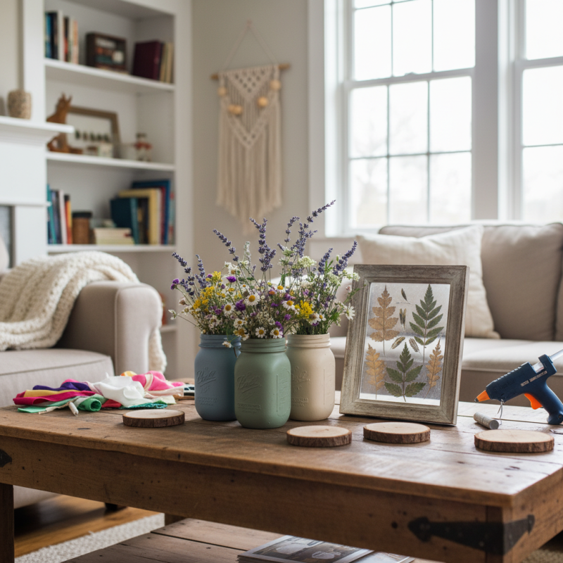Budget Friendly Home Craft Decoration Ideas That Save Money?