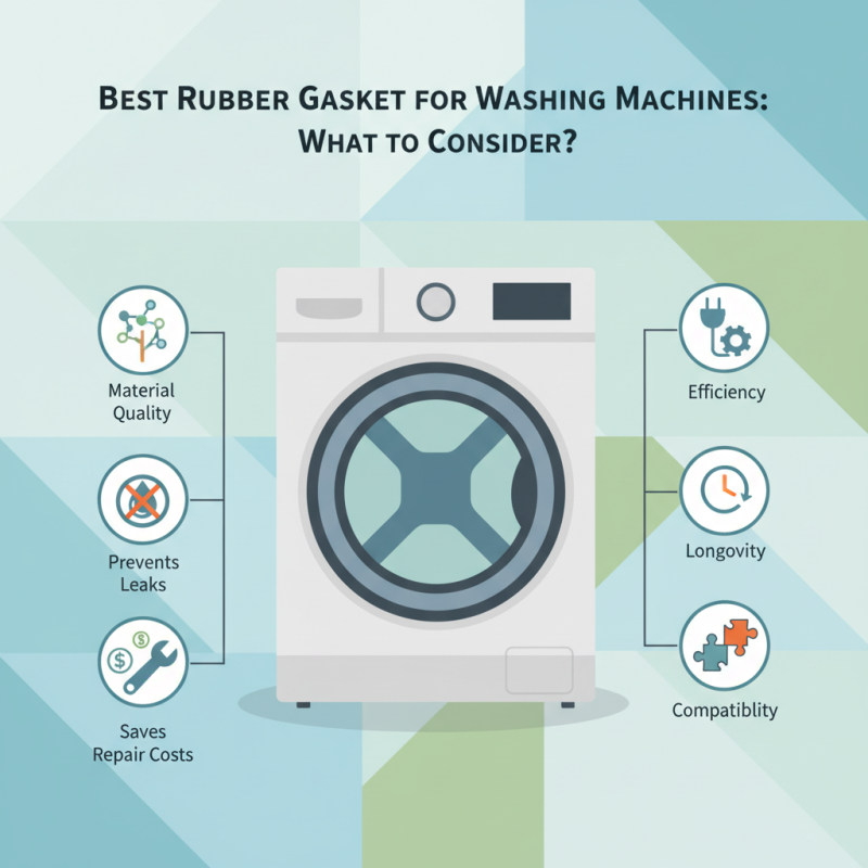 Best Rubber Gasket for Washing Machines What to Consider?