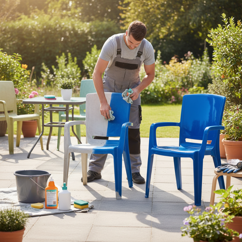 How to Restore Faded Plastic Patio Chairs Easily?