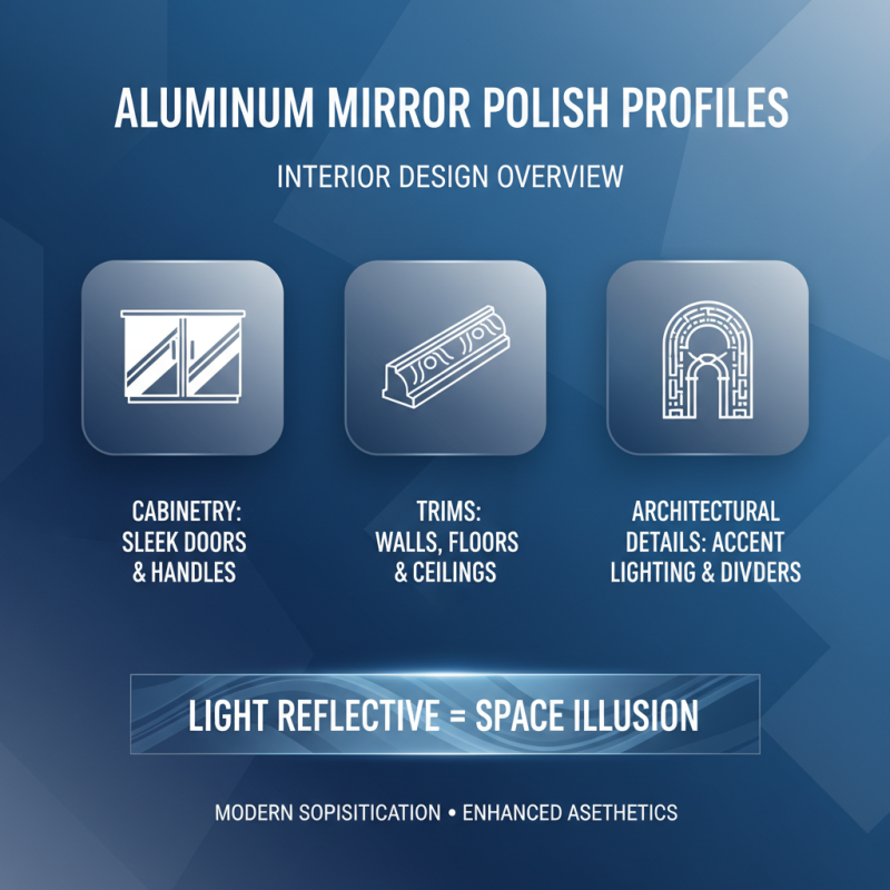 China Top Aluminum Mirror Polish Profile for Modern Interior Design?