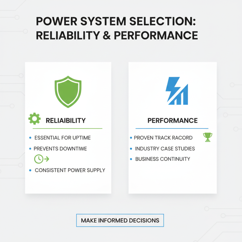 How to Choose Safe Power Systems for Your Business Needs?
