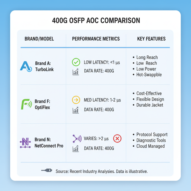 How to Choose the Right 400G OSFP AOC for Your Network Needs?