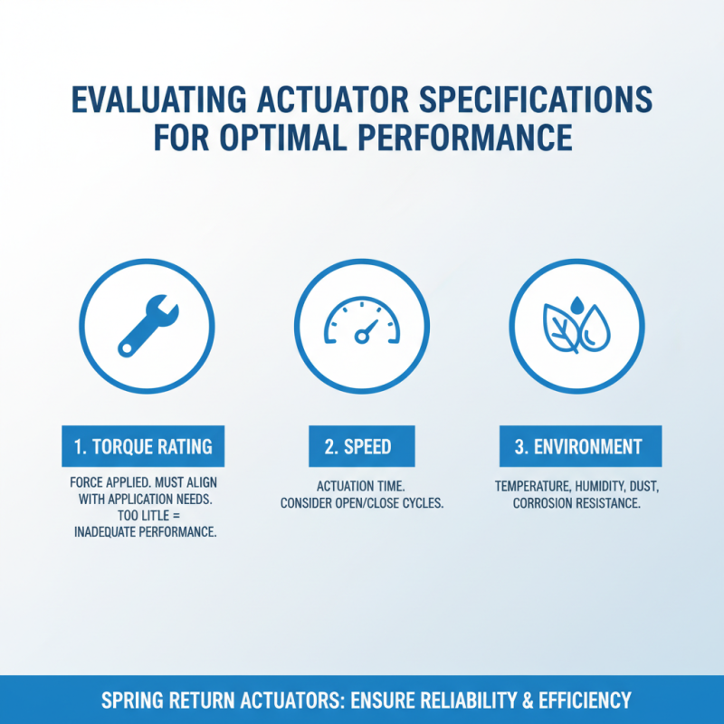How to Choose the Best Spring Return Actuator for Your Needs?