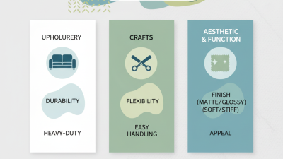 How to Choose the Best Vinyl Fabric for Your Project?