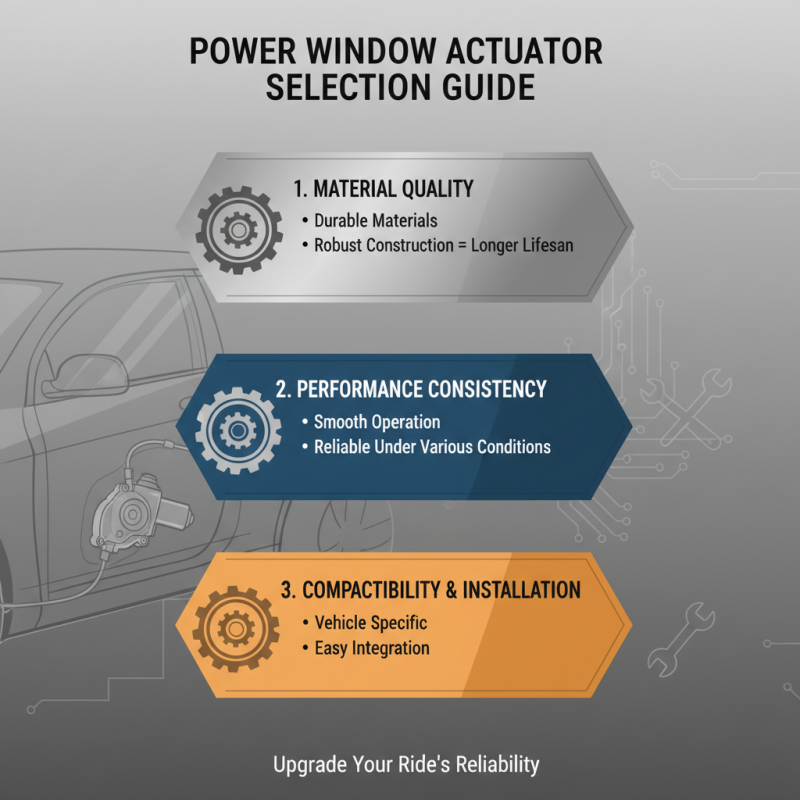 Top 10 Power Window Actuator Options for Global Buyers?