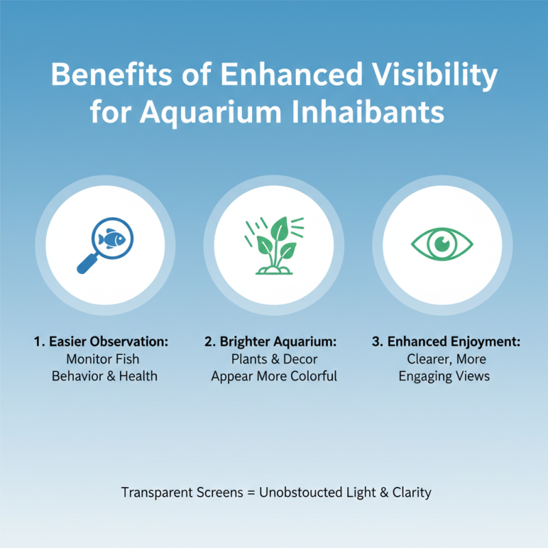 Top 10 Benefits of Transparent Fish Tank Screens for Aquariums?