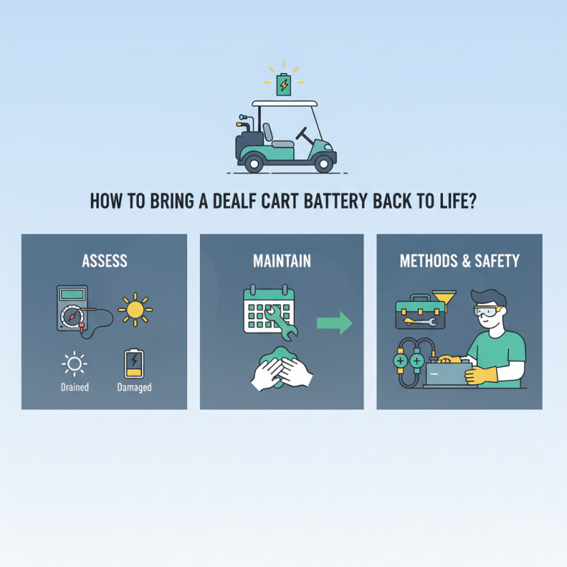 How to Bring a Dead Golf Cart Battery Back to Life?