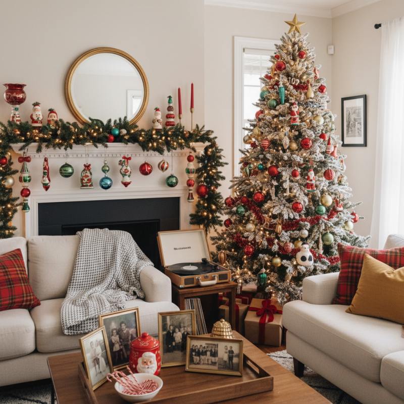 How to Choose Retro Christmas Decorations for Your Home?