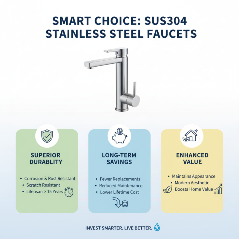 Why Choose a Sus304 Stainless Steel Kitchen Faucet for Your Home?