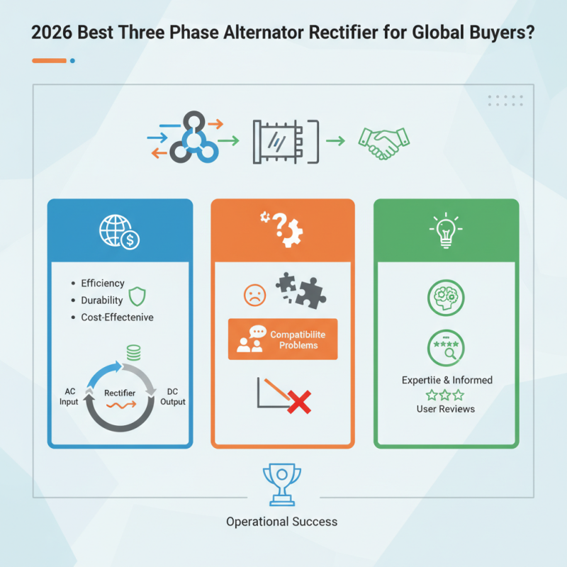 2026 Best Three Phase Alternator Rectifier for Global Buyers?
