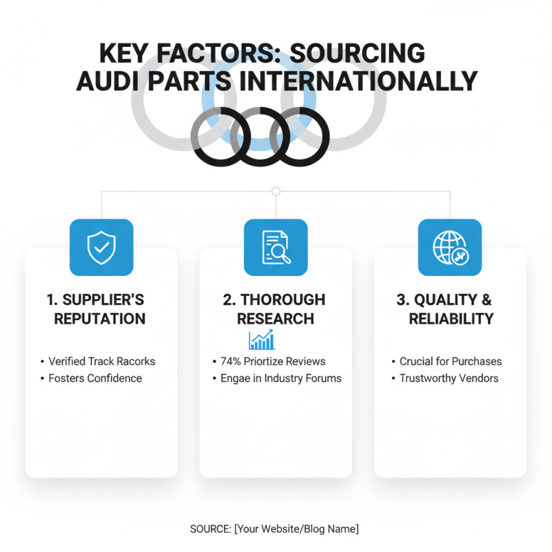Where to Find Quality Audi Parts for Global Buyers
