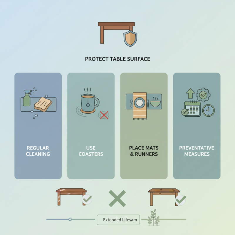 How To Protect Table Surfaces From Damage and Wear?