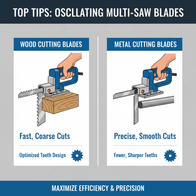 Top Tips for Using an Oscillating Multi Saw Effectively?
