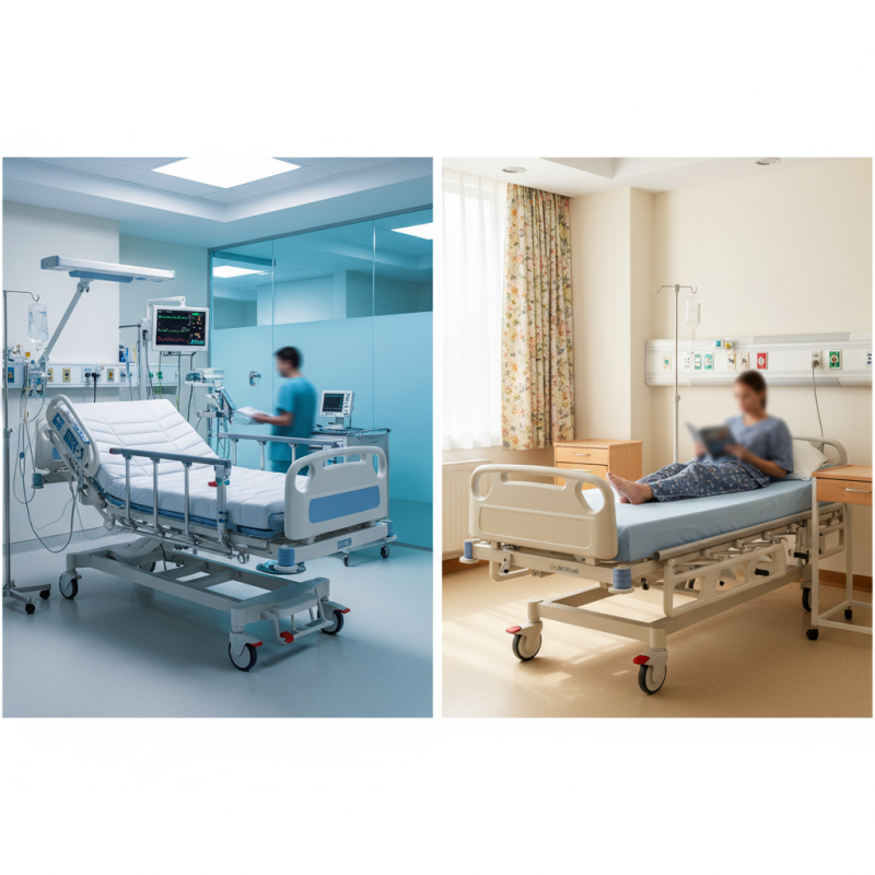 Difference Between ICU Bed and Ward Bed for Global Buyers?