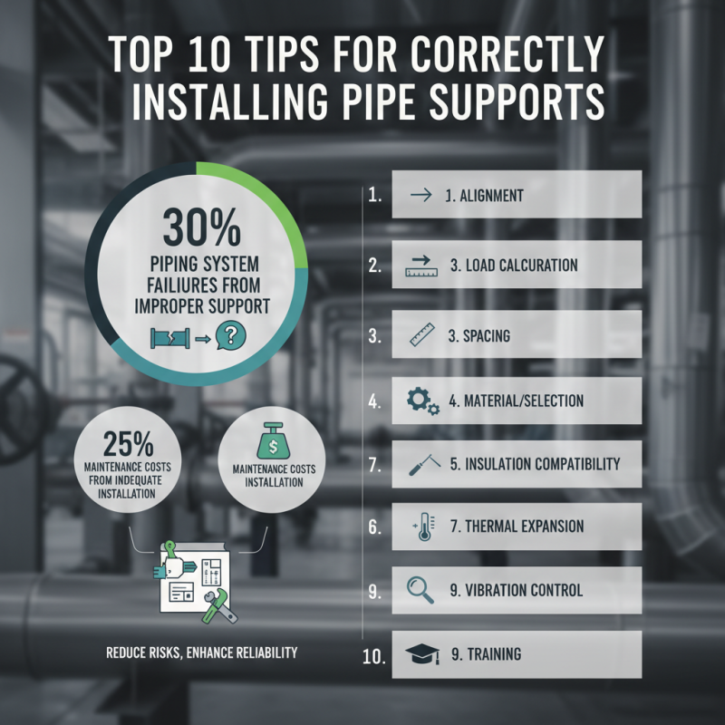 Top 10 Tips for Correctly Installing Pipe Supports?