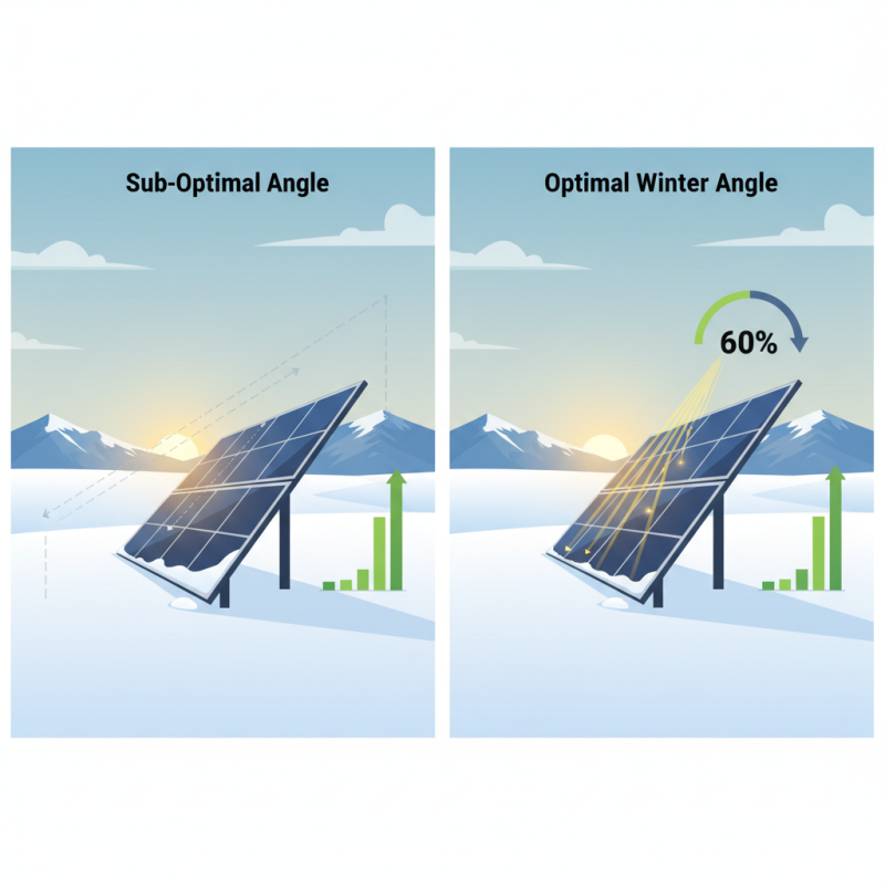 2026 Best Angle for Winter Solar Ground Mount Setup?