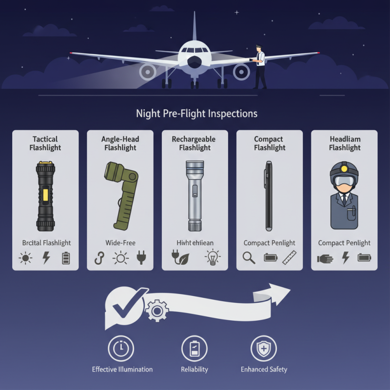 Best 5 Flashlights for Night Pre-Flight Inspections?